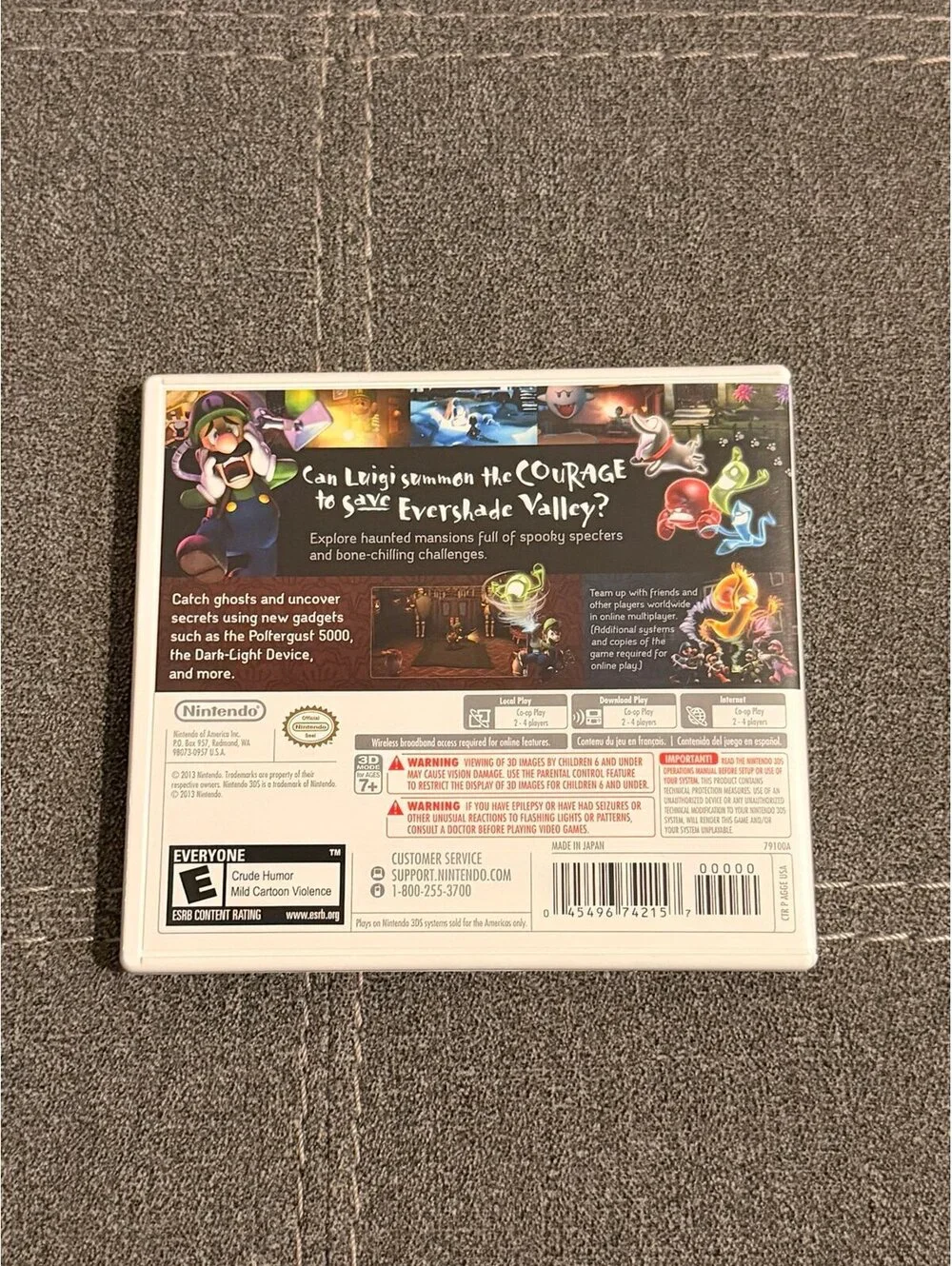 Luigi’s Mansion: Dark Moon for Nintendo 3DS